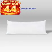 Gối ôm êm ái hiện đại Goodnight Poppy chuẩn công thái học, phù hợp với cơ thể người Việt (BST Ngủ Mát)