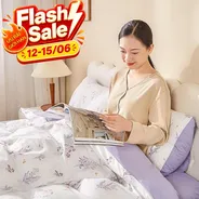 Bộ ga chun vỏ chăn Goodnight Bamboo mềm mại, điều hòa thân nhiệt