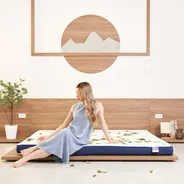 Nệm foam Goodnight Nagoya kháng khuẩn dày 12cm