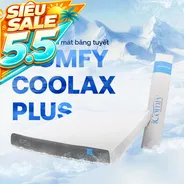 [BST Ngủ Mát] Nệm foam iComfy Coolax Plus Băng Lạnh Đa Tầng Dày 20cm
