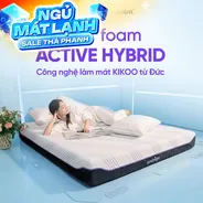 Nệm foam công nghệ Đức Goodnight Active Hybrid dày 20cm