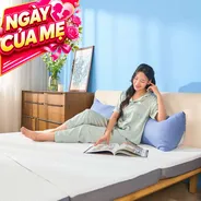 Nệm foam iComfy Fold 3.0 gấp 3 dày 10cm