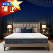 [Mới - Độc quyền] Nệm lò xo túi độc lập 3 vùng Dunlopillo de.Stress Powerful