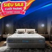 Nệm lò xo Dunlopillo de.Stress Energy công nghệ cách ly chuyển động