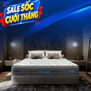 Nệm lò xo Dunlopillo de.Stress Energy công nghệ cách ly chuyển động