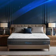 Nệm lò xo Dunlopillo de.Stress Release túi độc lập phân 5 vùng nâng đỡ chuyên sâu