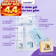 Bộ tấm trải trẻ em đi học Goodnight Deepsleep Khủng Long TC001