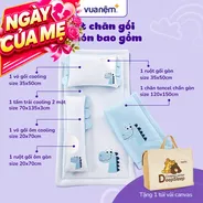 Bộ tấm trải trẻ em đi học Goodnight Deepsleep Khủng Long TC001