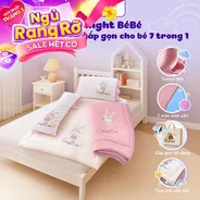 Bộ tấm trải trẻ em đi học Goodnight Deepsleep Thỏ TC002