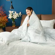 Vỏ chăn chần Amando Wellness Tencel Luxe họa tiết