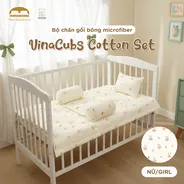Bộ chăn gối Vinacubs Cotton Baby