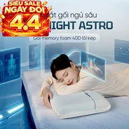 Gối ngủ sâu Memory foam 40D Goodnight Astro lõi kép