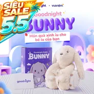 Bộ chăn thú bông Goodnight Bebé Bunny