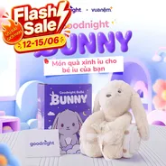 Bộ chăn thú bông Goodnight Bebé Bunny (Bán theo Set)