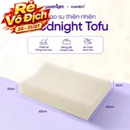 Gối cao su thiên nhiên công thái học Goodnight Tofu