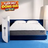 Nệm lò xo túi độc lập thế hệ mới Amando Goodnight Magic nâng đỡ êm ái 20cm