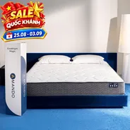Nệm lò xo túi độc lập thế hệ mới Amando Goodnight Magic nâng đỡ êm ái 20cm
