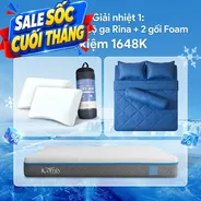 Combo Giải nhiệt 1: Đệm Coolax - Tiết kiệm 1648K