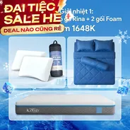 Combo Giải nhiệt 1: Đệm Coolax - Tiết kiệm 1648K