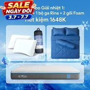 Combo Giải nhiệt 1: Đệm Coolax - Tiết kiệm 1648K