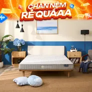 Nệm lò xo túi độc lập Amando Eco 17cm thiết kế nhỏ gọn