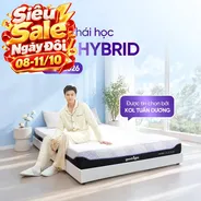(Phiên bản Pro 2026 - x3 Kikoo) Nệm foam Goodnight Active Hybrid làm mát