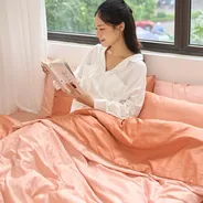 Vỏ chăn lụa chần bông Goodnight Airsilk