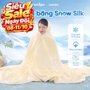 Chăn lụa băng Goodnight Snow Silk