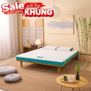 Nệm foam Nhật Bản Aeroflow Standard nâng đỡ cơ thể dày 12cm
