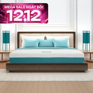 Nệm foam Nhật Bản Aeroflow Wave massage toàn diện dày 20cm