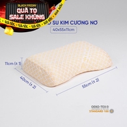 Gối Cao Su Kim Cương Nơ