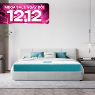 Nệm foam Nhật Bản Aeroflow Fit Plus kháng khuẩn dày 20cm