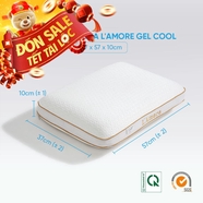 Gối memory foam Doona L'amore cool gel mát lạnh