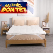 Topper lông vũ nhân tạo Doona Microfiber êm ái