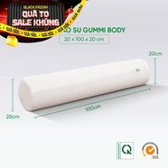 Gối ôm Cao su Gummi Body 100% thiên nhiên thoáng mát