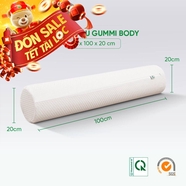 Gối ôm Cao su Gummi Body 100% thiên nhiên thoáng mát