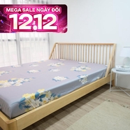 Ga chun tencel Amando Confident họa tiết