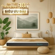 Nệm cao su đa tầng Kim Cương Stella dày 15cm