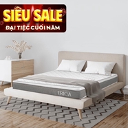 Nệm foam tổng hợp Kim Cương Erica Smart Tech dày 15cm