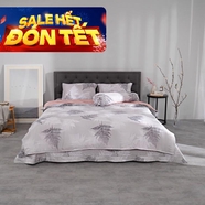 Bộ chăn ga phủ tencel Amando Confident TC63 5 chi tiết