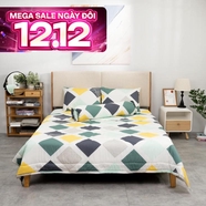 Bộ Ga chun chăn chần AMD Silky 25 màu M30