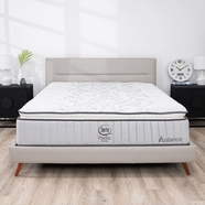 (Phiên bản giới hạn) Nệm lò xo Serta Pedic iBalance cao cấp điều hoà thân nhiệt dày 36cm
