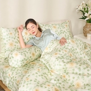 Bộ ga chun Lụa tencel cao cấp Amando Bliss 4 chi tiết