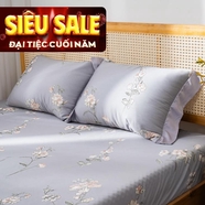 Bộ ga chun Lụa tencel cao cấp Amando Bliss 4 chi tiết mã TC005