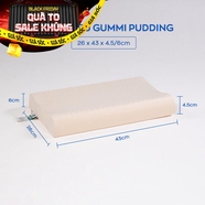 Gối cao su Gummi Pudding 100% thiên nhiên trẻ em