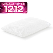 Gối foam cao cấp Tempur Comfort Soft giảm áp lực cổ vai gáy