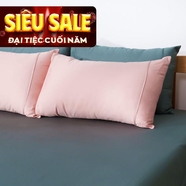 Vỏ gối Cotton satin AMD The Essentials Đơn Sắc