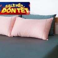 Vỏ gối Cotton satin AMD The Essentials Đơn Sắc