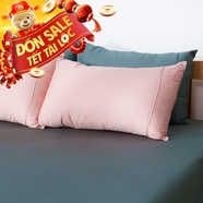 Vỏ gối Cotton satin AMD The Essentials Đơn Sắc