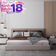 Nệm foam Comfy Lux 2.0 cao cấp kháng khuẩn kép dày 22cm